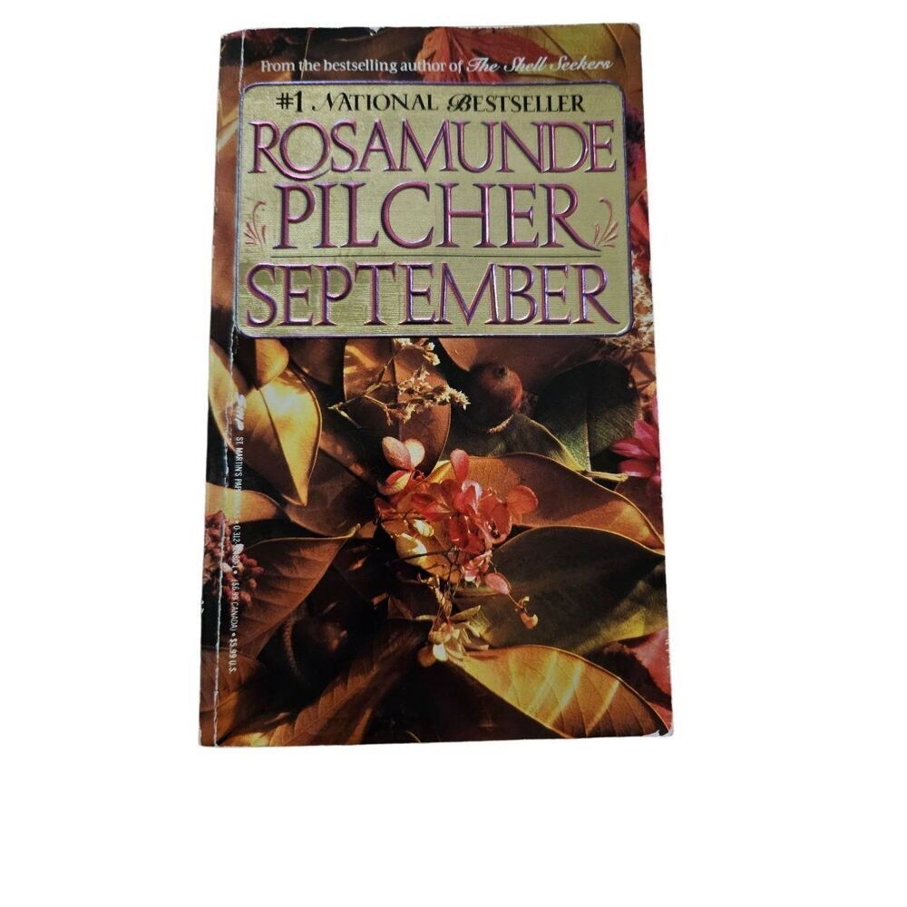 September by Rosamunde Pilcher St. Martin's fiction isbn 0312924801